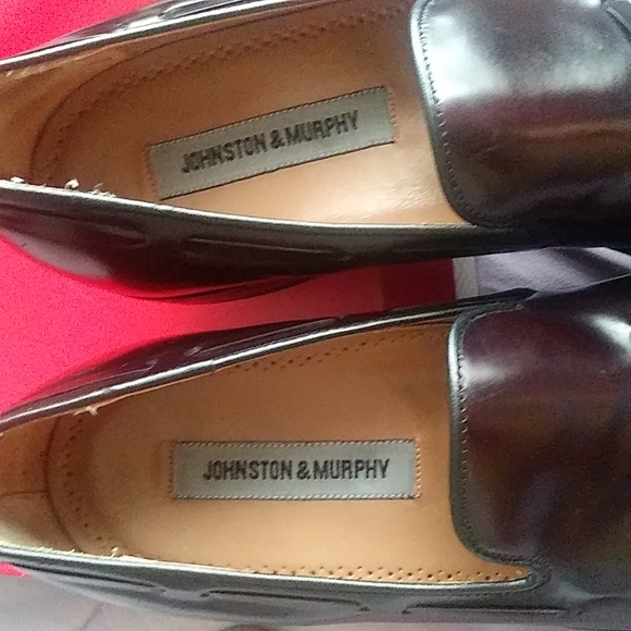 Johnson & Murphy tassel loafers Sz 10 D/B  $100+ f - Picture 7 of 9